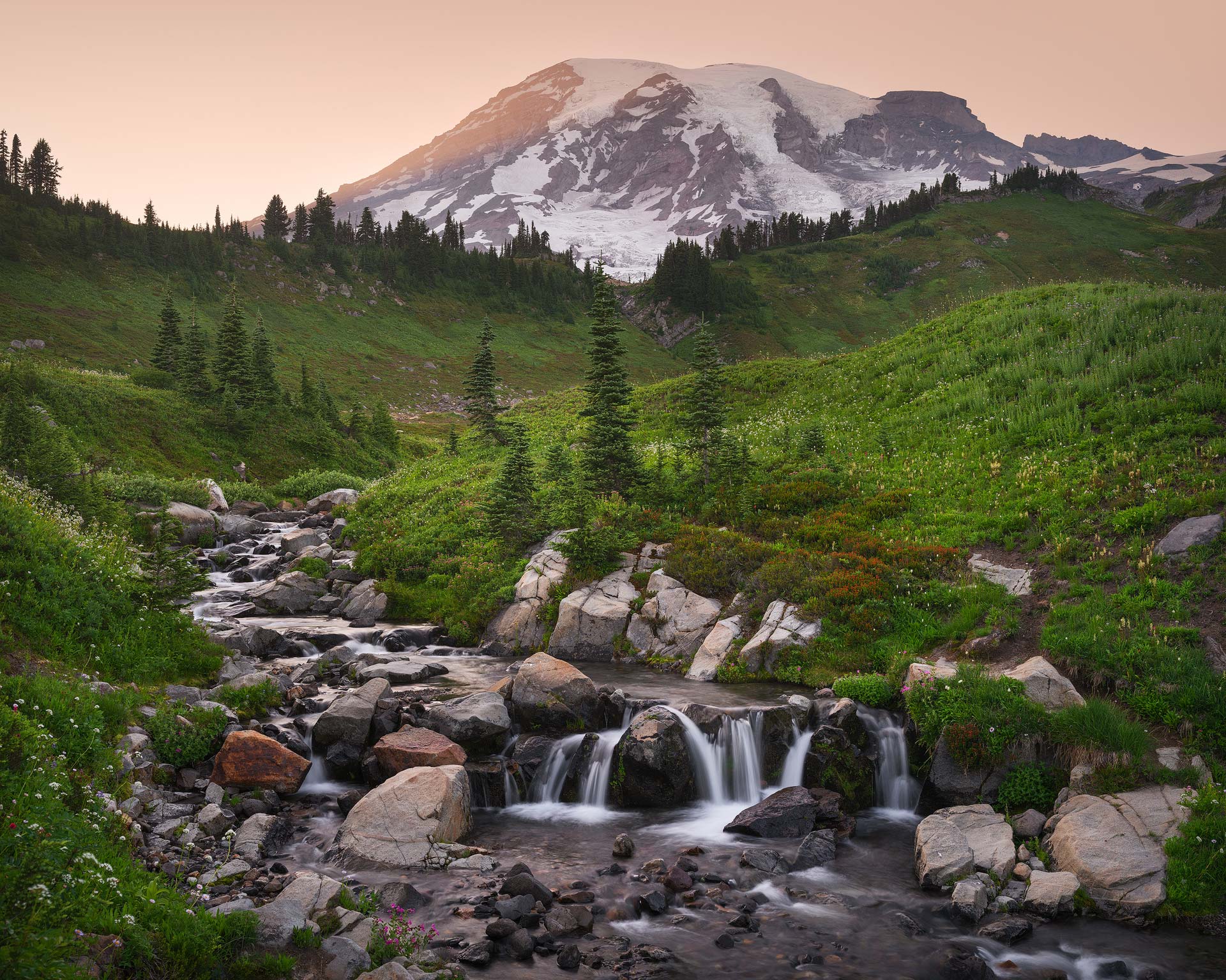 Creek and Subalpine Meadow