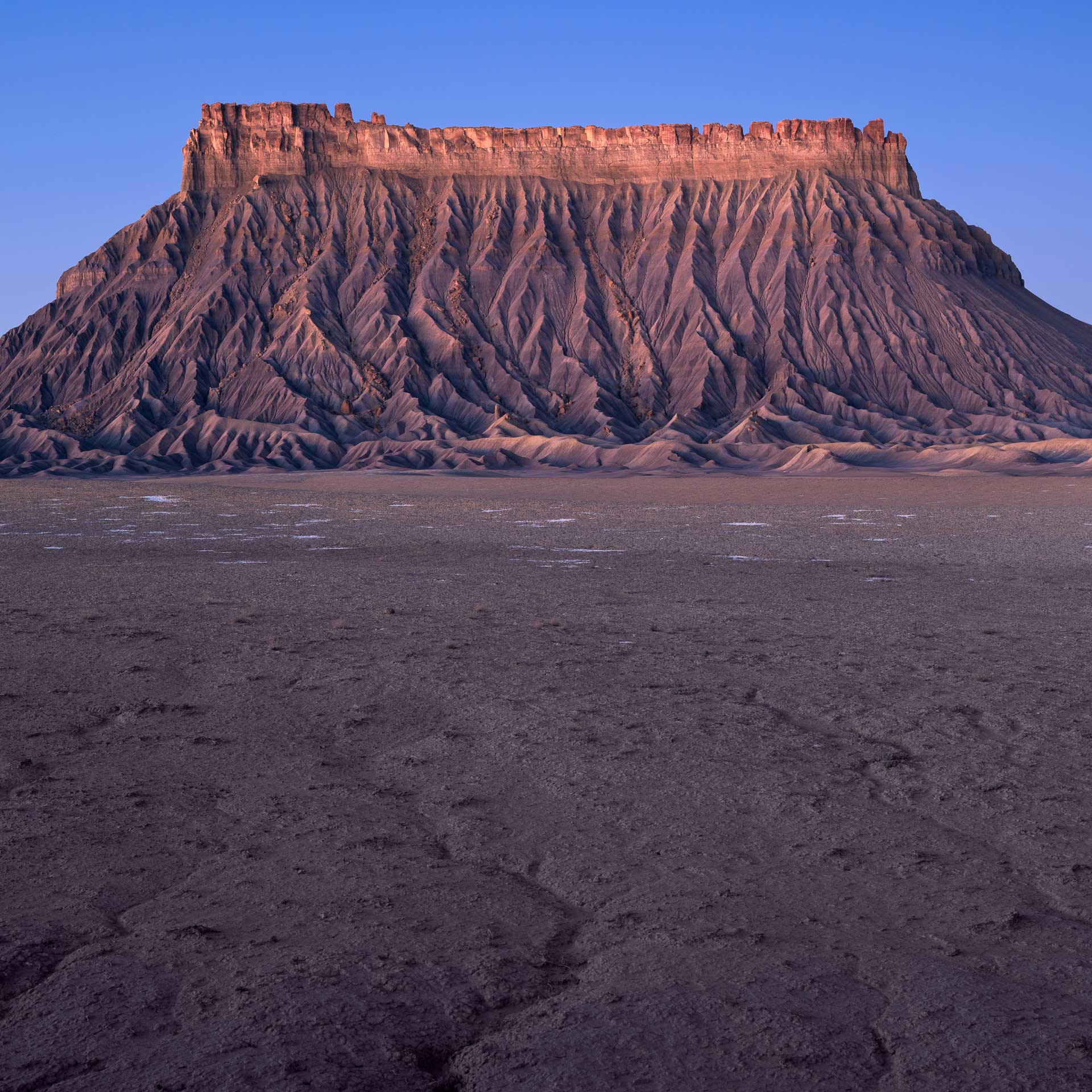 Factory Butte at Twilight