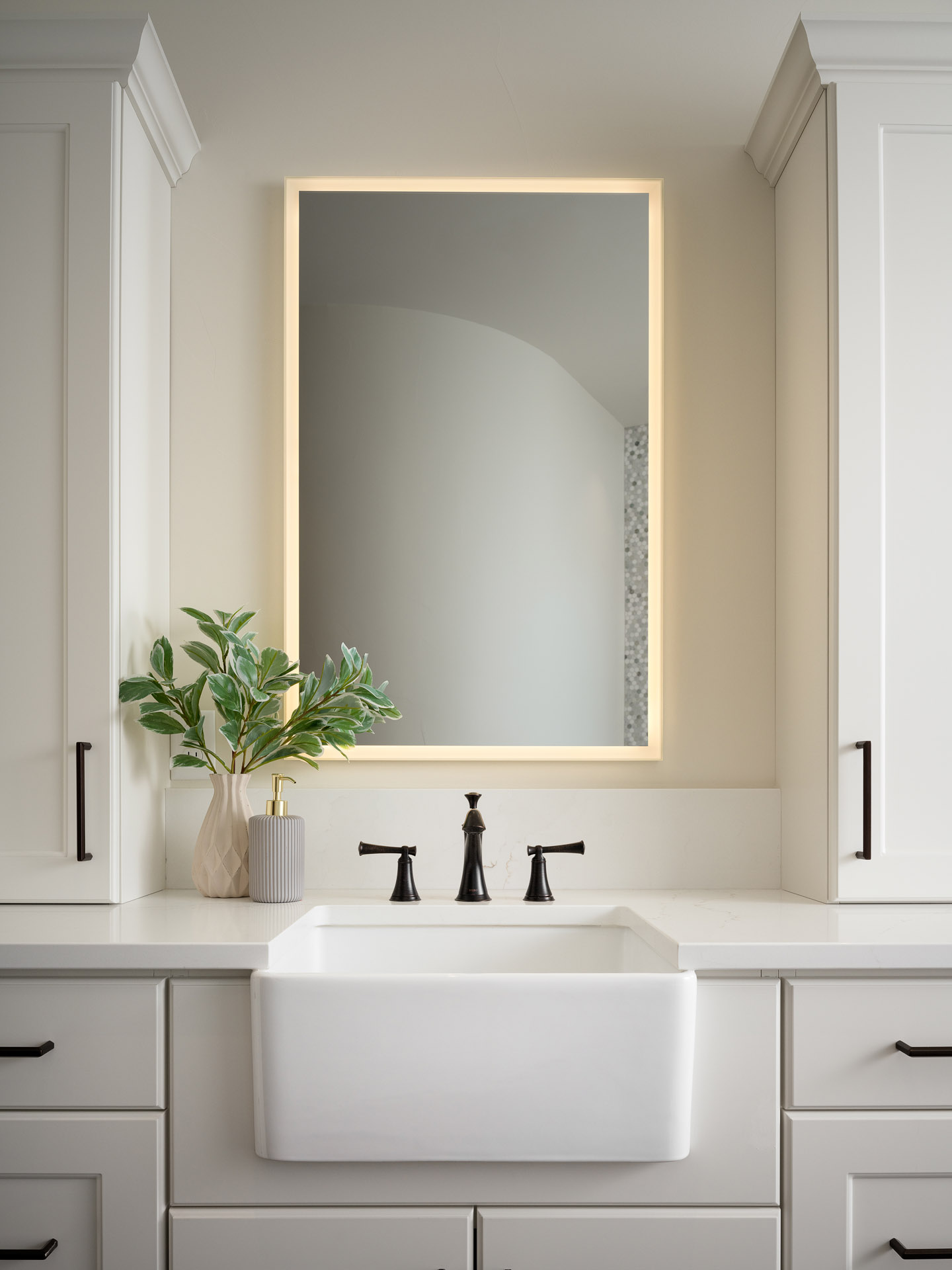 Bathroom Vanity Lighting - Imagine More Residential Lighting Design - Diggles Photography