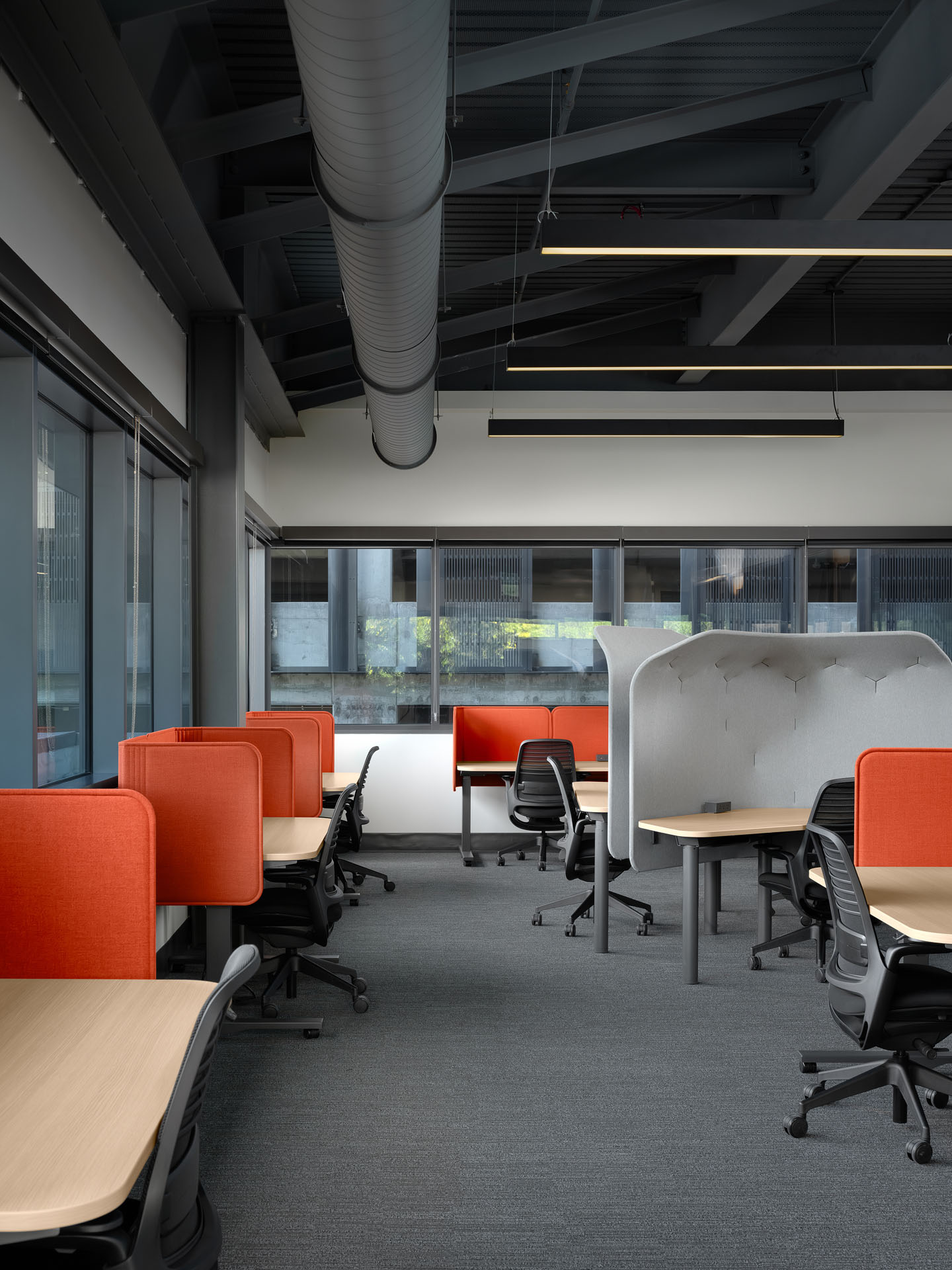 Interior 2nd Floor Study Area - Colorado School of Mines Beck Venture Center - Diggles Photography