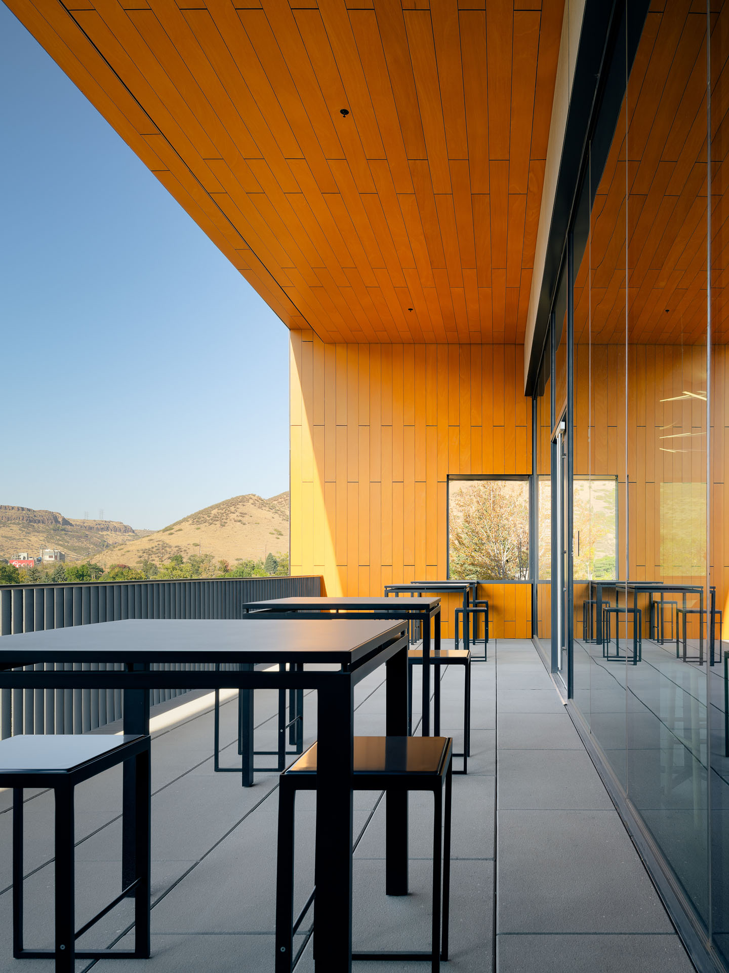 Exterior 3rd Floor Deck - Colorado School of Mines Beck Venture Center - Diggles Photography